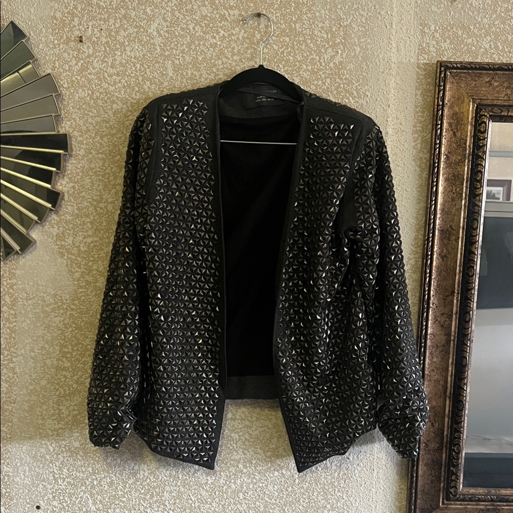 Studded Dark Grey Jacket